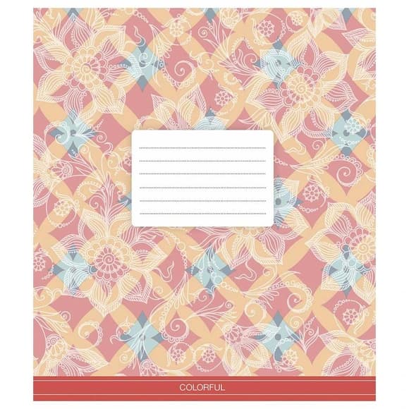 Тетрадь ученическая "Сolor mania" 018-3386L-4 в линию, 18 листов