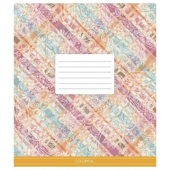 Тетрадь ученическая "Сolor mania" 024-3386L-3 в линию, 24 листов