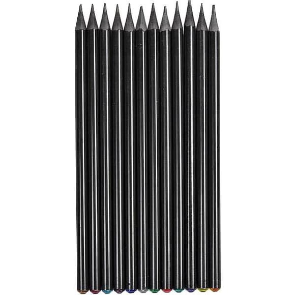 Набор простых карандашей "Brilliant" CR-155-12 (84255) в упаковке 12 штук