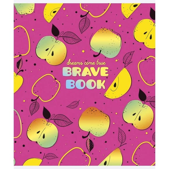 Зошит учнівський "Brave book" 024-3022L-1 у лінію, 24 аркушів