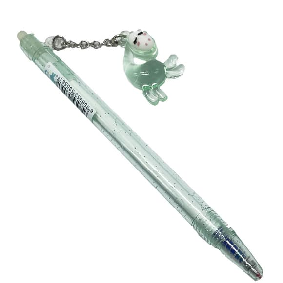 Ручка "Пишет-Стирает" 35015 с подвеской, синяя