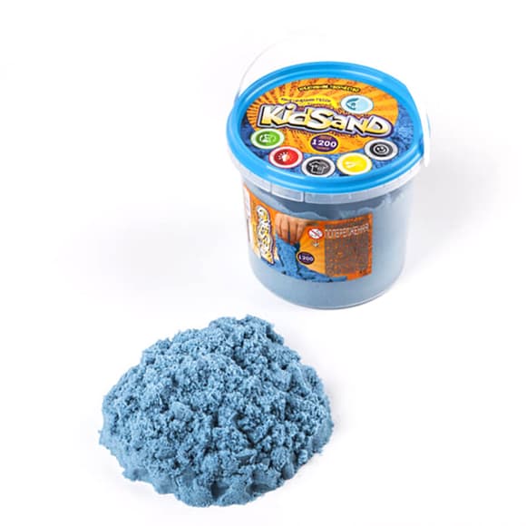 УЦЕНКА!!! Набор креативного творчест ва "Кинетический песок "KidSand" Danko Toys KS-01-04(Blue)-UC
