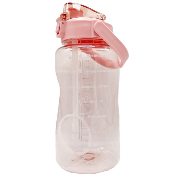 Пляшка для води 6917SP із трубочкою, пластик 1,5 літра