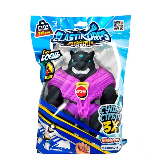 Стретч-іграшка Пантера Кінгуар Elastikorps DAM-2024-16-F-2 серії "Extra Force"