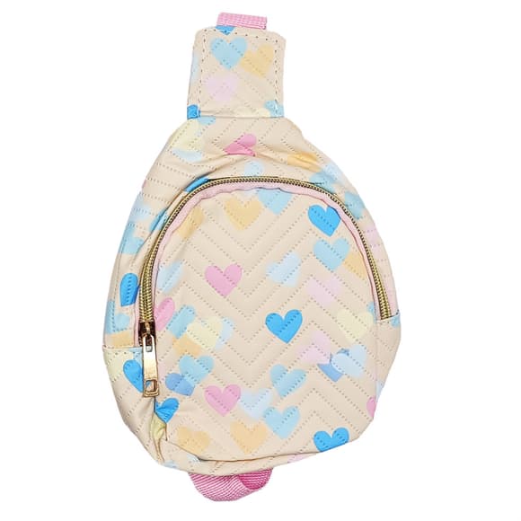 Детская сумочка "Сердечки" FG230705009 застежка-молния, 1 отделение