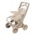 Коляска для кукол с шезлонгом 0122/02eco бежевый