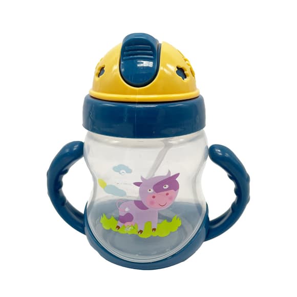 Бут ылочка пластиковая с ручками MGZ-0322(Blue) 250 мл