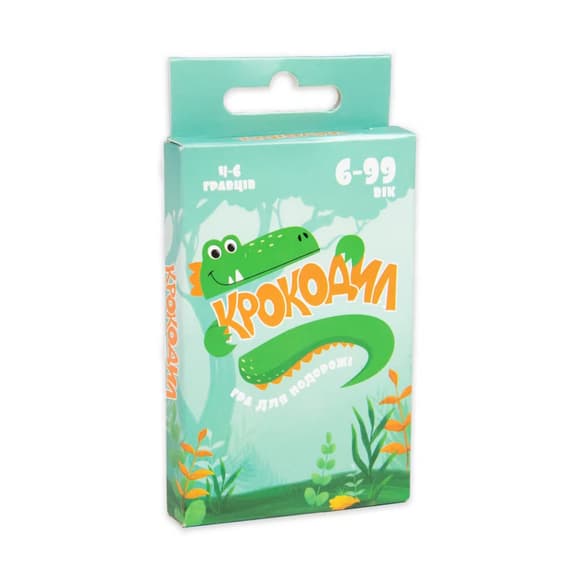 Настільна розважальна гра «Крокоди л» 30786 українською мовою 35 карток