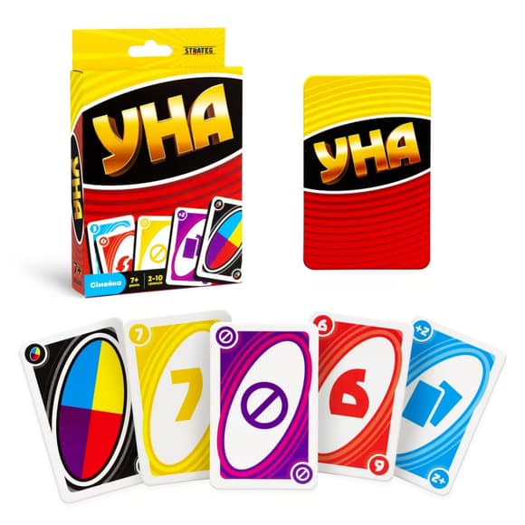 Карточная настольная игра «УНА classic» 30447 на украинском языке