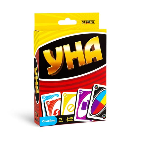 Карточная настольная игра «УНА classic» 30447 на украинском языке
