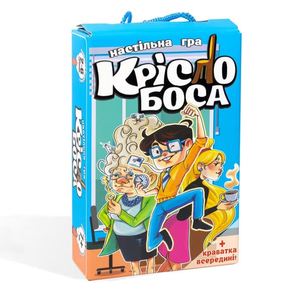 Настольная детская игра «Кресло босса» 30387 на украинском языке 