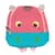 Дитячий рюкзак «Бегемотик» C15701(Pink) 21 x 23 x 9 см