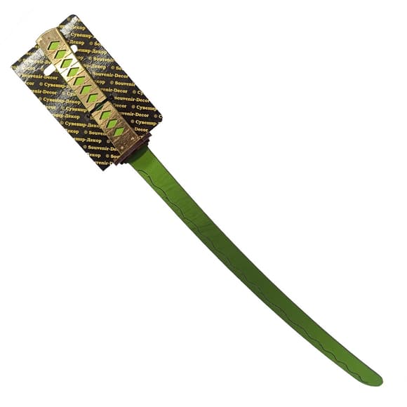 Дерев'яний сувен ірний меч «КАТАНА міні GREEN» KT45-G