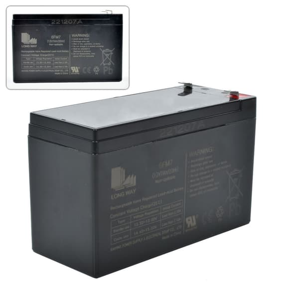 Аккумуляторная батарея универсальная 12V7Ah-BATTERY