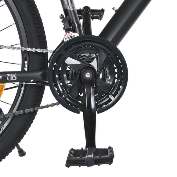 Велосипед SKD75 MTB 2605-1, 26 дюймів, сталева рама 16 Sunrun 24SP чорний