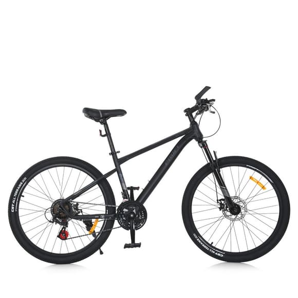 Велосипед SKD75 MTB 2605-1, 26 дюймів, сталева рама 16 Sunrun 24SP чорний