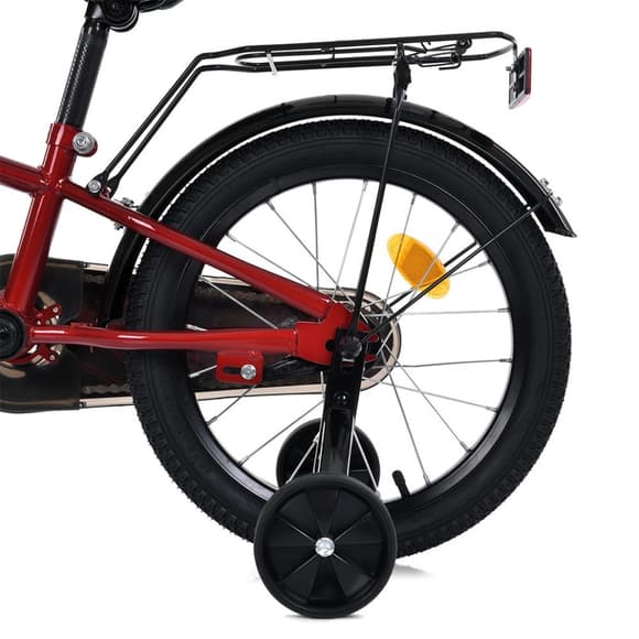 Велосипед дитячий MB 14011-1, 14 дюймів, червоний