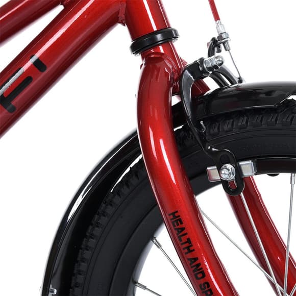 Велосипед дитячий MB 14011-1, 14 дюймів, червоний