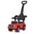 Дитяча каталка-толокар M 5043L-3 червоний, з батьківською ручкою