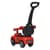 Дитяча каталка-толокар M 5728L-3 червоний, з батьківською ручкою