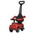 Дитяча каталка-толокар M 5728L-3 червоний, з батьківською ручкою