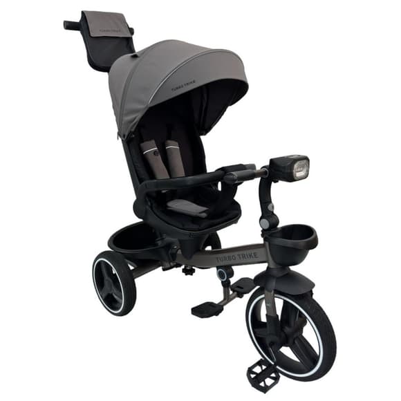 Дитячий триколісний велосипед MT 1002-13 сірий