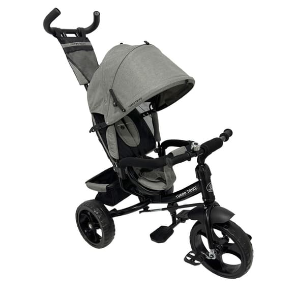 Дитячий триколісний велосипед MT 1005-8 сірий