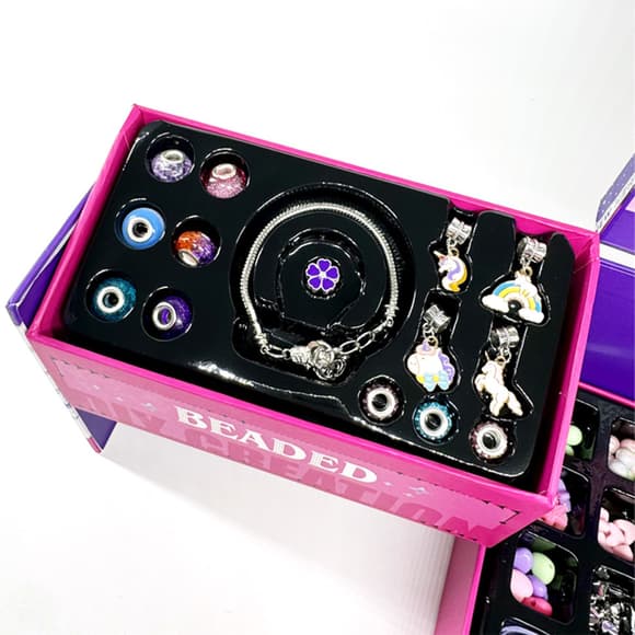 Дитячий набір з прикрасами для створення шарм-браслетів "Jewelry Box" KSY951