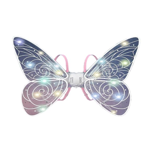 Карнавальные крылья "Бабочка" 840, 64-65 см, подвижные, 2 режима, музыка и свет