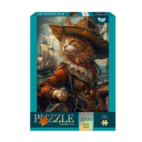 Пазл "Капитан кот" C1000-13-04, 1000 элементов