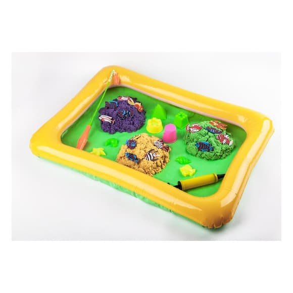 Набір креативної творчості "Кінетичний пісок: Кльова риболовля" KIDSAND KRKS-01-01U 2в1