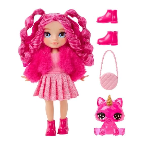 Игровой набор с куклой «Манджета» Rainbow High 531180 серии «Littles» с аксессуарами