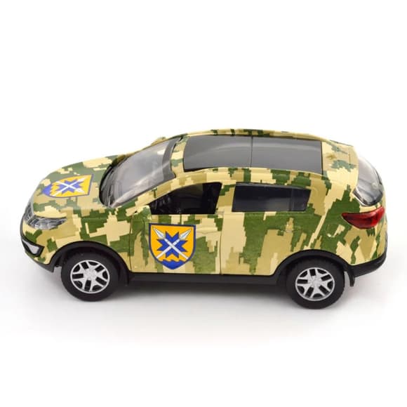 Автомодель серії «Шеврони Героїв» Kia Sportage R «56 ОМПБр» TechnoDrive 250362M