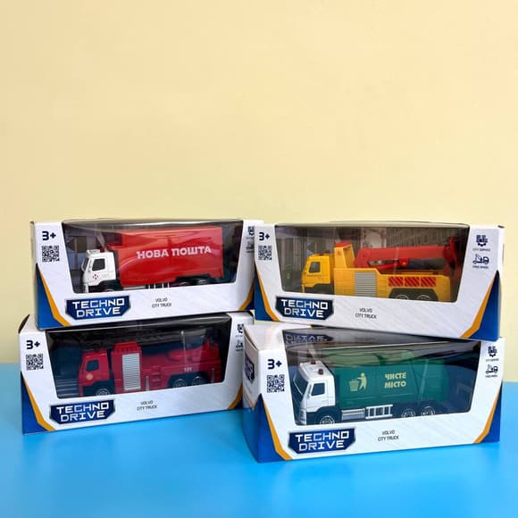 Автомодель «VOLVO» МУСОРОВОЗ TechnoDrive 250300