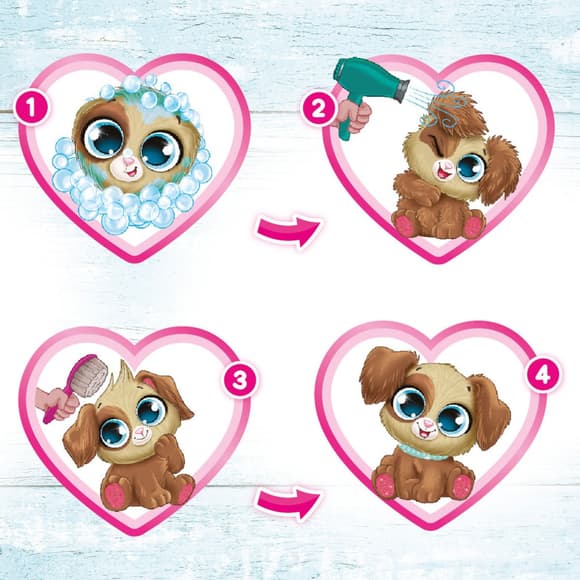 М’яка колекційна іграшка-сюрприз "Чарі вне цуценя" #sbabam 51/CN22 іграшка 15 см