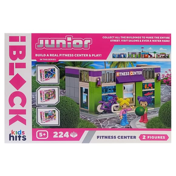 Конструктор дитячий "Фітнес-центр" KH08/004/2, 224 деталі