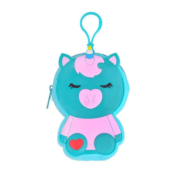 Детский кошелек-брелок «Единорог» C44408, 8 х 11 х 3 см