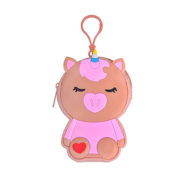 Дитячий гаманець-брелок "Єдиноріг" C44408, 8 х 11 х 3 см