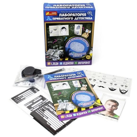 Набір для експериме нтів "Лабораторія приватного детектива" 12132066