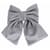 Дитяча зачіпка-бант 0901-191-14 еко-шкіра, сірий