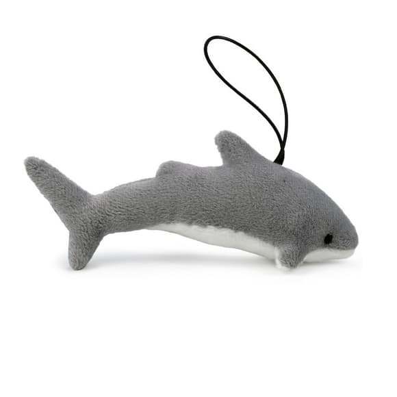 Брелок плюшевый "Акуленок Аква" FWPSHARKAQUA23GR0, 13 см