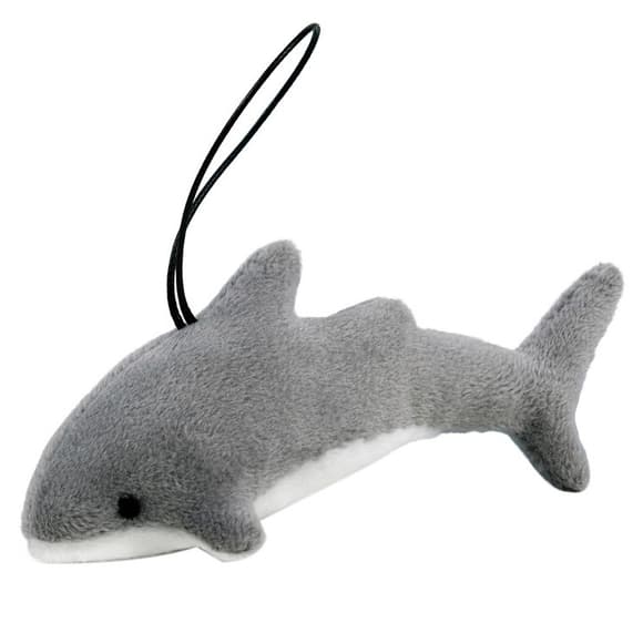 Брелок плюшевый "Акуленок Аква" FWPSHARKAQUA23GR0, 13 см