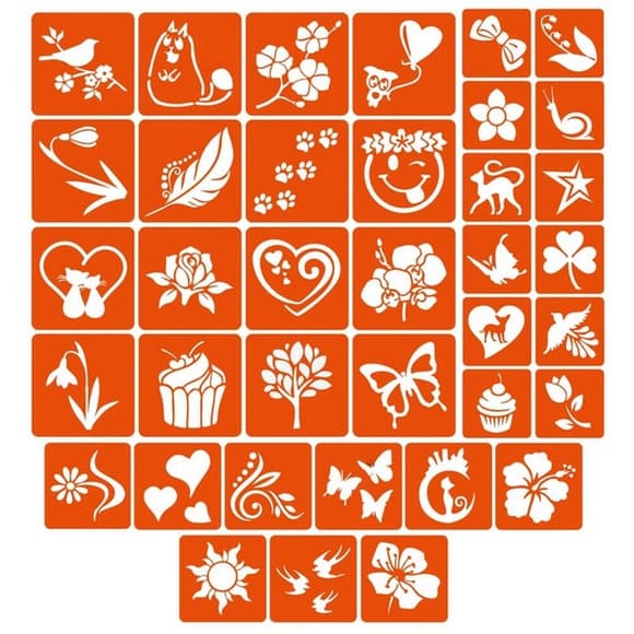 Подарунковий набір для біо-тату "Весна - макс" gift-set-spring-max