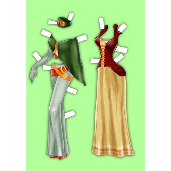 Детские книжки с наклейками Одень Куклу «Супермодель Б» 404119