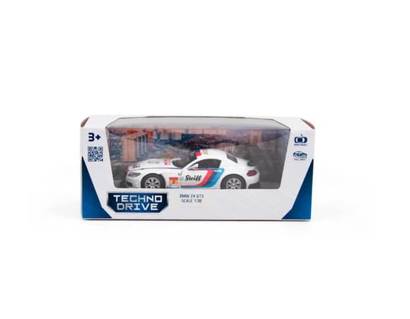 Дитяча автомодель BMW Z4 GT3 TechnoDrive 250255 білий