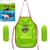 Фартух дитячий з нарукавниками для хлопчиків CR5520(Green) 54х37 см (80433)
