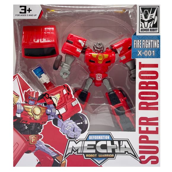 Ігровий набір з роботом-трансформером KKR-13 з безпечних матеріалів