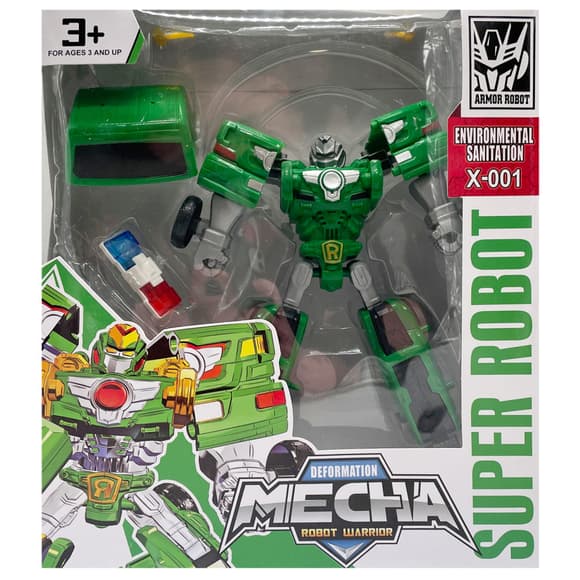 Игровой набор с роботом-трансформером KKR-13 из безопасных материалов
