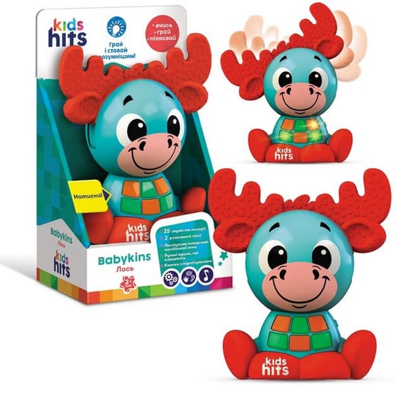 Интерактивно музыкальная игрушка "Волшебные зверята Лось" KH10/001