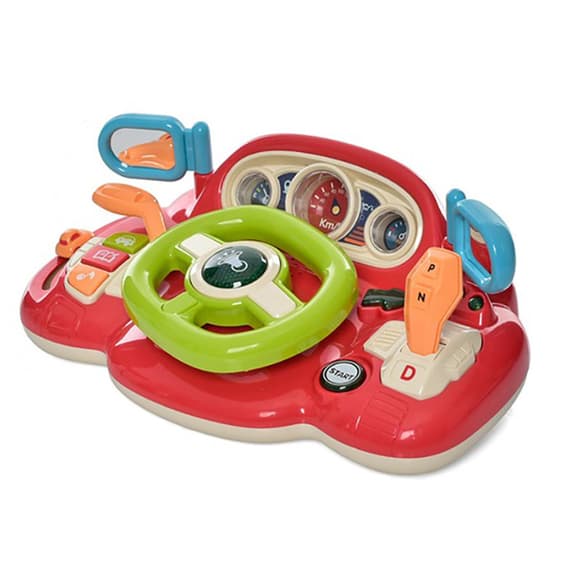 Дитячий ігров ий Автотренажер 3 в 1 CY-7076B звуки машини, гальма